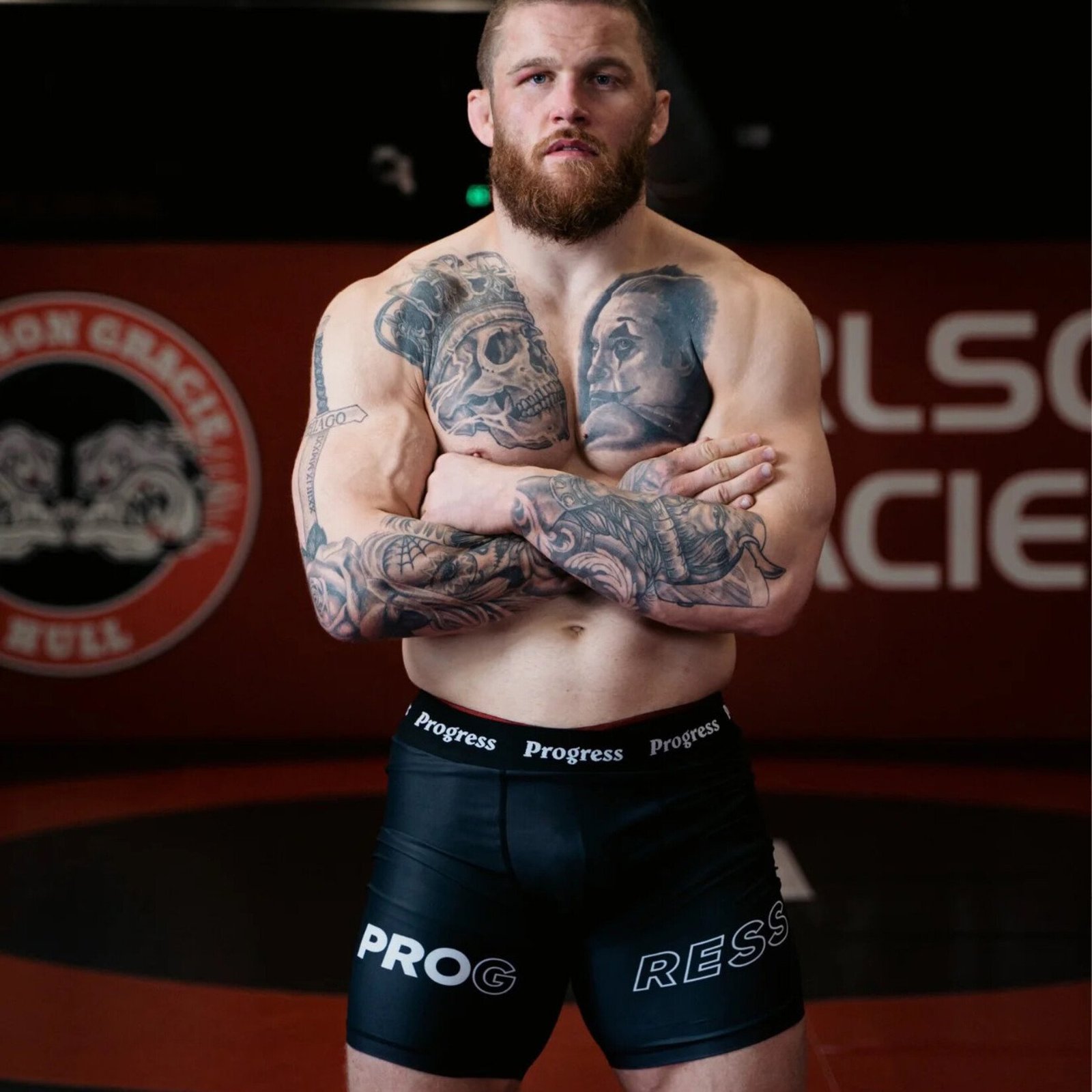 Progress Jiu Jitsu Progress Vale Tudo Shorts Black