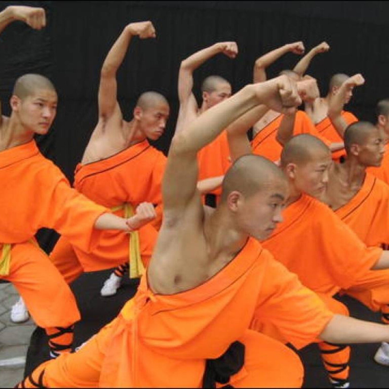 Enso Martial Arts Shop Orange Shaolin Robes